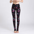 New starry print yoga pants, women's speed-dry tight pants, running suit, high-spring moisture absorption, trampling trousers