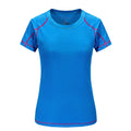 T-Shirt Women Quick Dry Breathable Sports Top Yoga Gym Fitness Clothing Sportswear For Women's T Shirt Running Training Workout