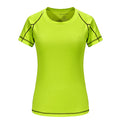 T-Shirt Women Quick Dry Breathable Sports Top Yoga Gym Fitness Clothing Sportswear For Women's T Shirt Running Training Workout